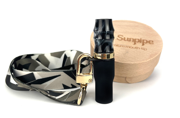 Sunpipe Mouth tip Premium Mini Black 2.0