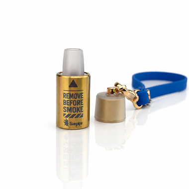 Персональний мундштук Sunpipe Gold CAPSULA Blue